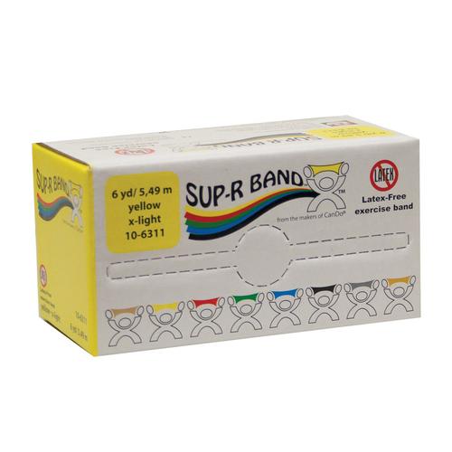 Sup-R Band® 5,5 m  -Gelb/ x-light | Alternative zu Kurzhanteln, 1020816, Übungs- und Physiobänder
