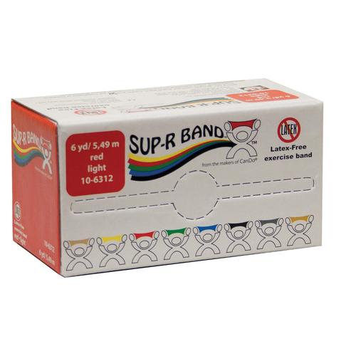 Sup-R Band® 5,5 m - Rot/ light | Alternative zu Kurzhanteln, 1020817, Übungs- und Physiobänder