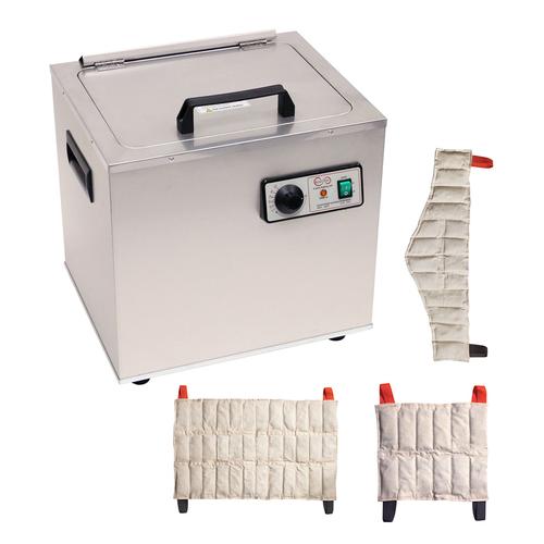 Relief Pak® Heating Unit, 6-pack stationary with (3) standard, (1) neck, (2) oversize, 220V, 1022297, Wasserbad für Wärmeträger
