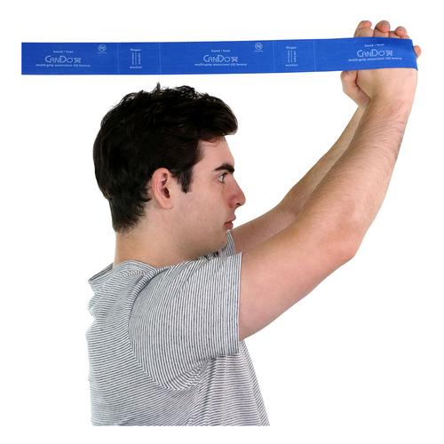 CanDo® Multi-Grip™ Exerciser, heavy, blue | Alternative zu Kurzhanteln, 1022307, Übungs- und Physiobänder