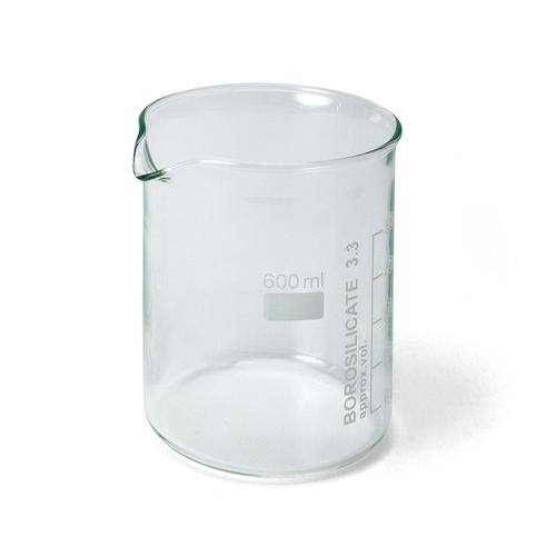 Becherglas 600ml (Set á 10 Stück), 1002872 [U14210], Glasware