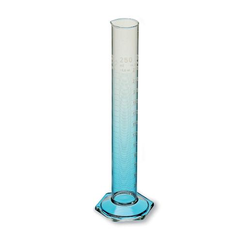 Messzylinder, 250 ml, 1010114 [U29453], Stativmaterial, Klemmen und Ständer
