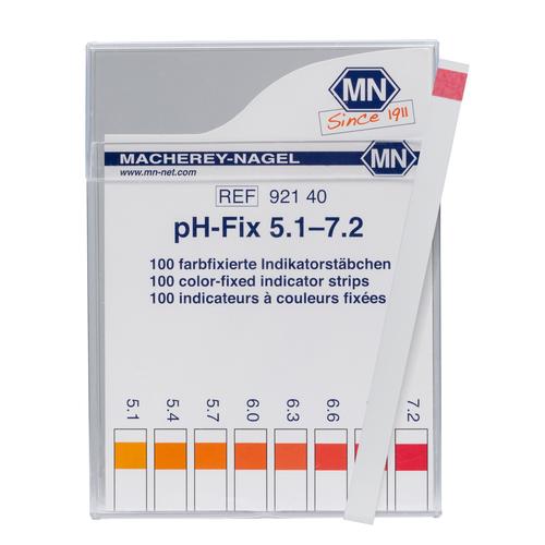 Indikatorstäbchen, pH 5,1-7,2, 1017231 [U99999-610], pH Messung