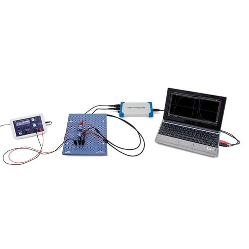 Experiment: Laden und Entladen eines Kondensators (230 V, 50/60 Hz), 8000635 [UE3050101-230], Gleich- und Wechselstrom