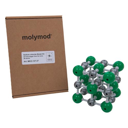 Natriumchlorid (NaCl), molymod®-Bausatz, 1005281 [W19705], Molekülmodelle