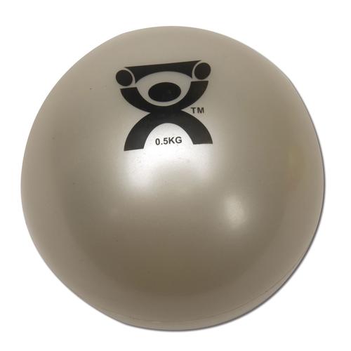 Gewichtsball CanDo®, hellbraun, 0,5 Kg | Alternative zu Kurzhanteln, 1008992 [W40120], Hanteln - Gewichte