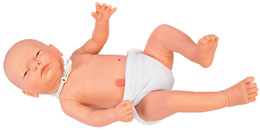 Krankenpflegepuppe, Säugling - männlich, 1018198 [W44708], Stoma Versorgung
