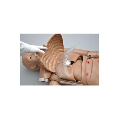 CPR SIMON® BLS - Ganzkörpersimulator mit venösen Stellen, 1017559 [W45115], Wiederbelebung Erwachsene
