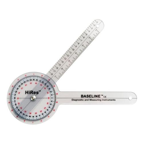 Baseline HiRes-Goniometer, 20 cm, 1014004 [W50182HR], Winkelmesser, Goniometer und Inklinometer