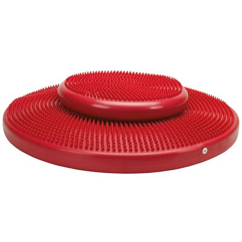 Cando® Balance Disc rot, 60cm Durchmesser, aufpumpbar, 1009077 [W54266R], Balance und Stabilisierung