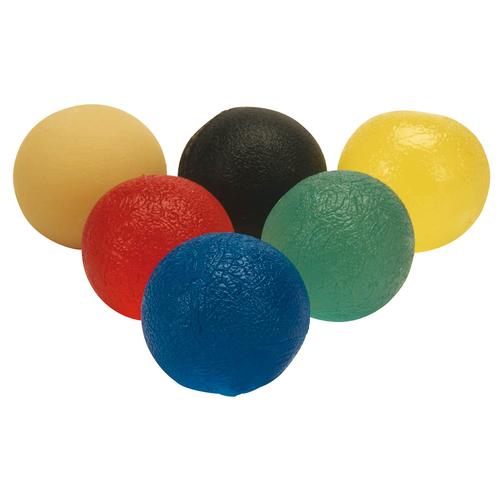 Cando® Übungsgelball rund für die Hand, grün/mittel, 1009099 [W58501G], Handtrainer