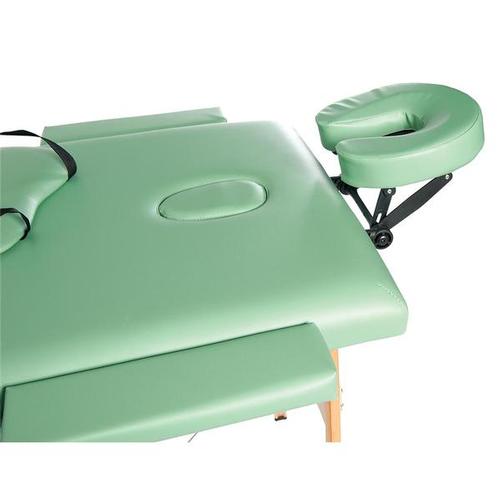 Tragbare Massageliege Basic - Grün, 1013725 [W60601G], Massageliegen