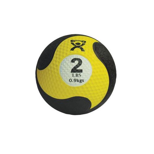 Medizinball aus Gummi CanDo® - 0,9 kg - gelb | Alternative zu Kurzhanteln, 1015457 [W67552], Gymnastikbälle