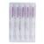 Akupunkturnadeln mit Kunststoffgriff, silikonisiert - MOXOM Silk Plus: 100 Nadeln je 0,25x30 mm (mit Führung), 1022084, Akupunkturnadeln MOXOM (Small)