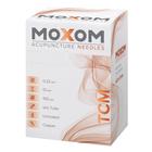 Akupunkturnadeln mit Kupferwendelgriff, unbeschichtet - MOXOM TCM: 100 Nadeln je 0,22x13 mm (ohne Führung), 1022099, Akupunkturbedarf