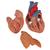 Herzmodell "Klassik" mit Thymus, 3-teilig - 3B Smart Anatomy, 1000265 [G08/1], Herz- und Kreislaufmodelle (Small)