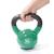 Kettlebell / Kugelhantel - 4,5 kg - gummiert CanDo® - grün | Alternative zu Kurzhanteln, 1015414 [W67020], Therapie mit Gewichten (Small)